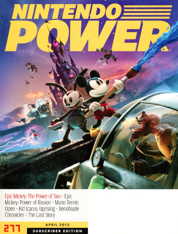 Nintendo Power Issue 277 (April 2012) cover